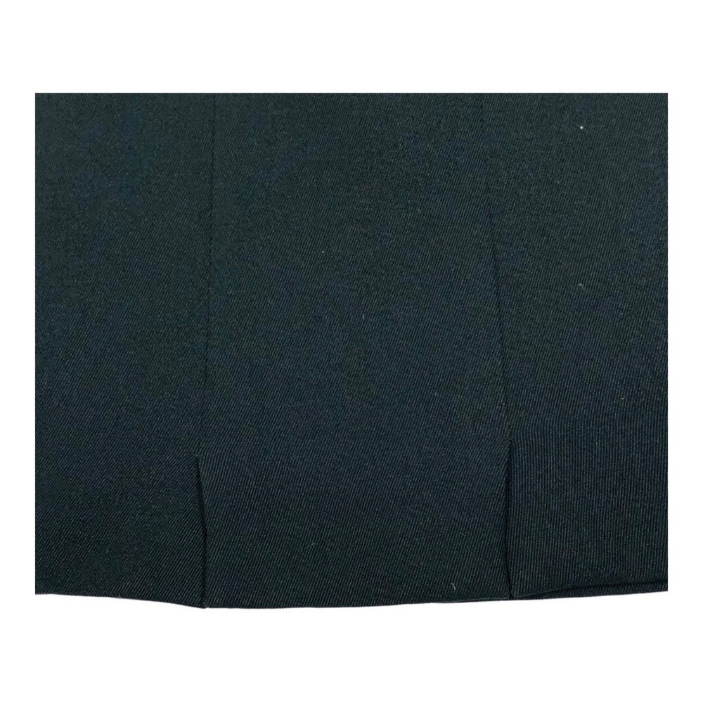 Akris Punto Wool Black Knee Length Pencil Skirt - Picture 4 of 12